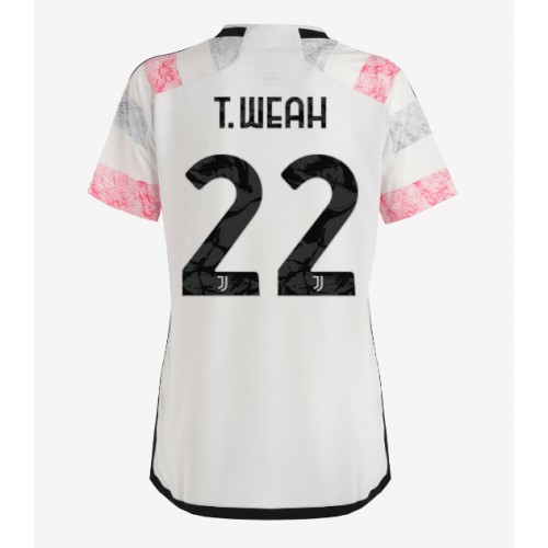 Fotbalové Dres Juventus Timothy Weah #22 Dámské Venkovní 2023-24 Krátký Rukáv